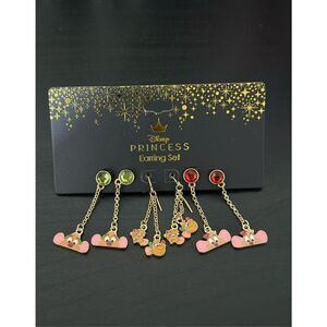 Disney Cinderella Jaq & Gus Earrings Set